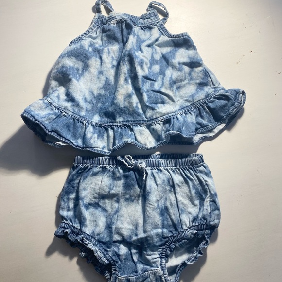 Gap Denim Top & Bloomer Set - Picture 2 of 6